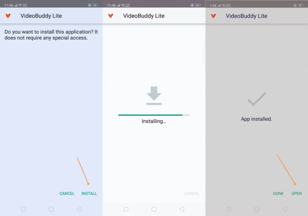 Videobuddy Lite Installation Process